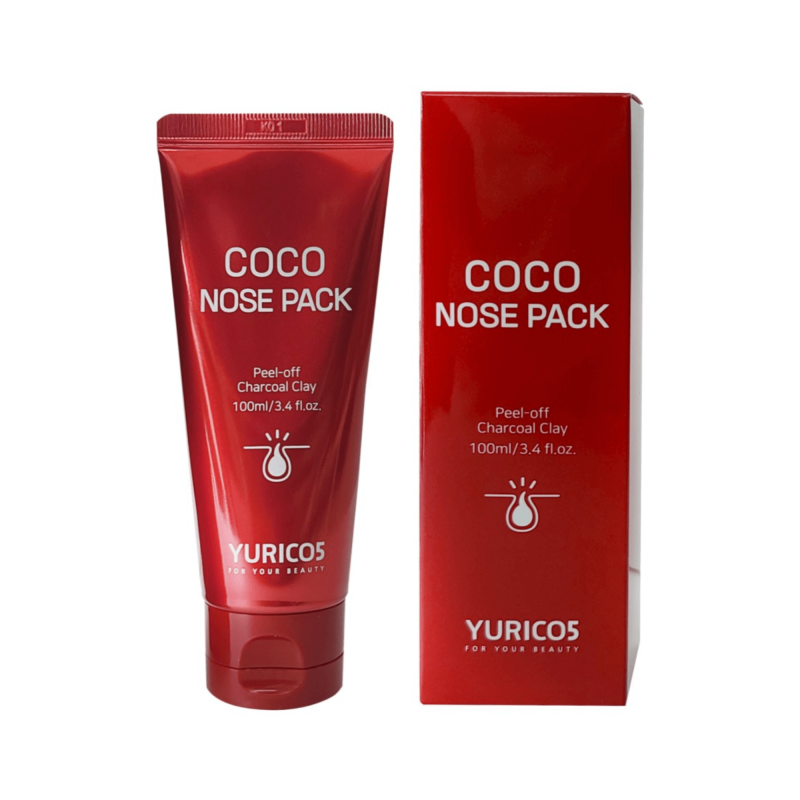 Coco nose pack černá slupovací maska na tečky, póry a mastnotu